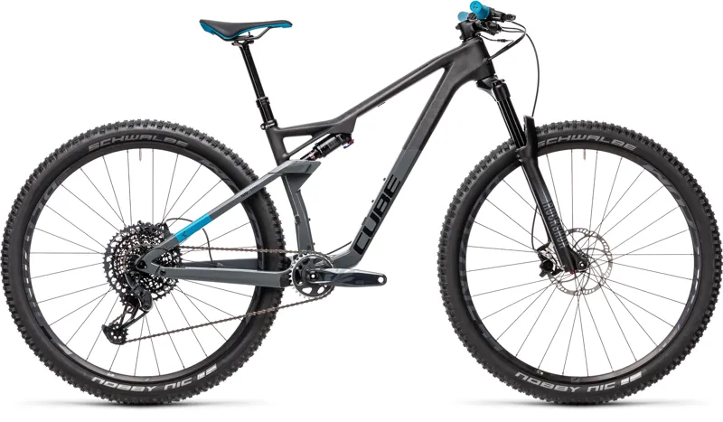 2021 Cube Ams 100 C68 Race 29 Mountain Bike in Black