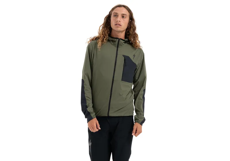 2020 Specialized Deflect Cycling Jacket with Swat in Green
