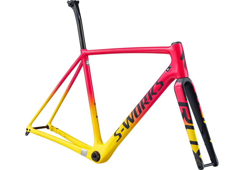 2020 Specialized S Works Crux Carbon Cyclocross Frameset in Pink