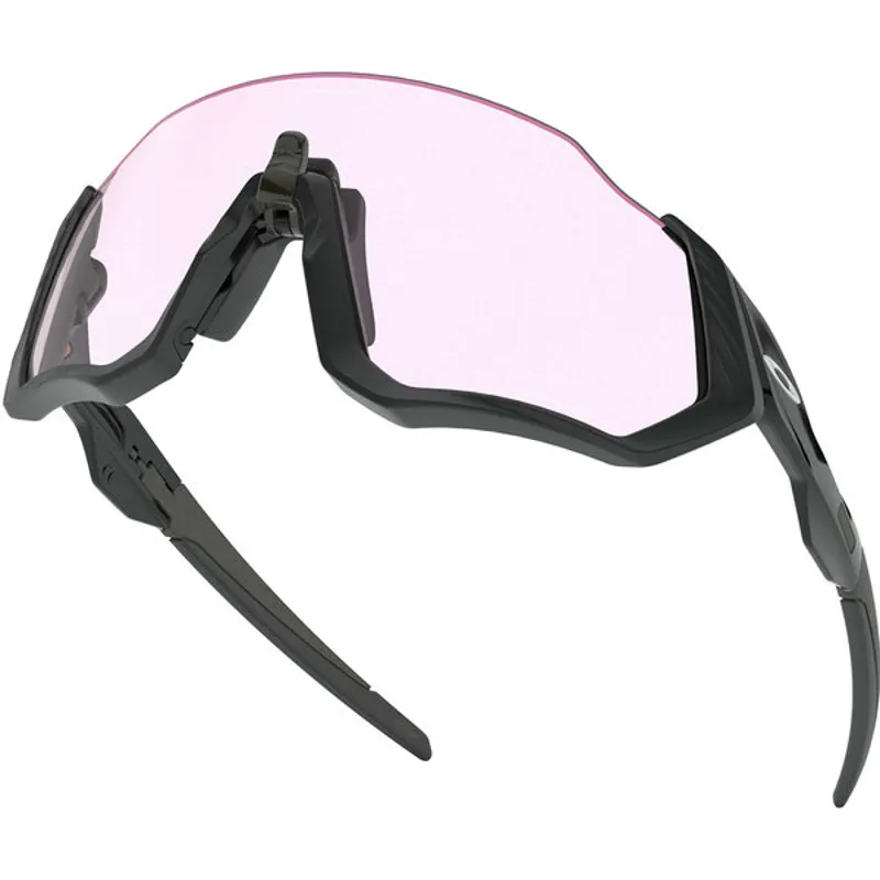 Oakley Flight Jacket Polished Black w Prizm Low Light Lens