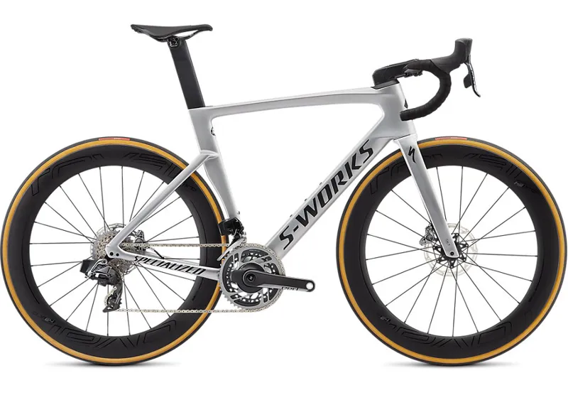 S Works Venge Disc SRAM Etap White Lite Silver