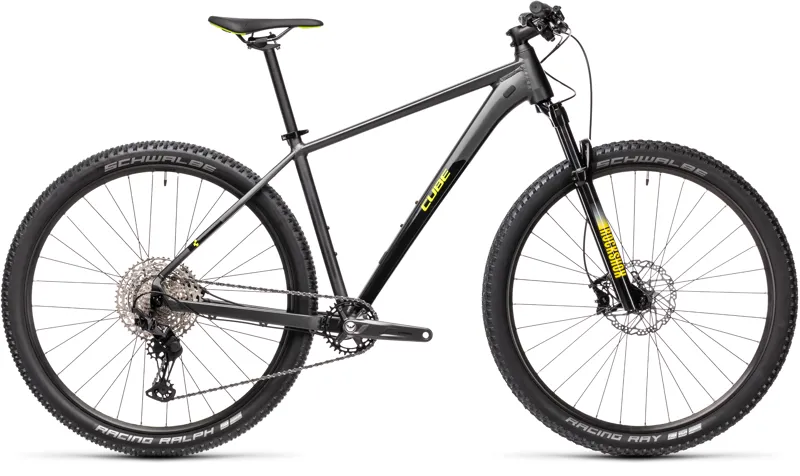 2021 Cube Reaction Pro Mountain Bike in Grey