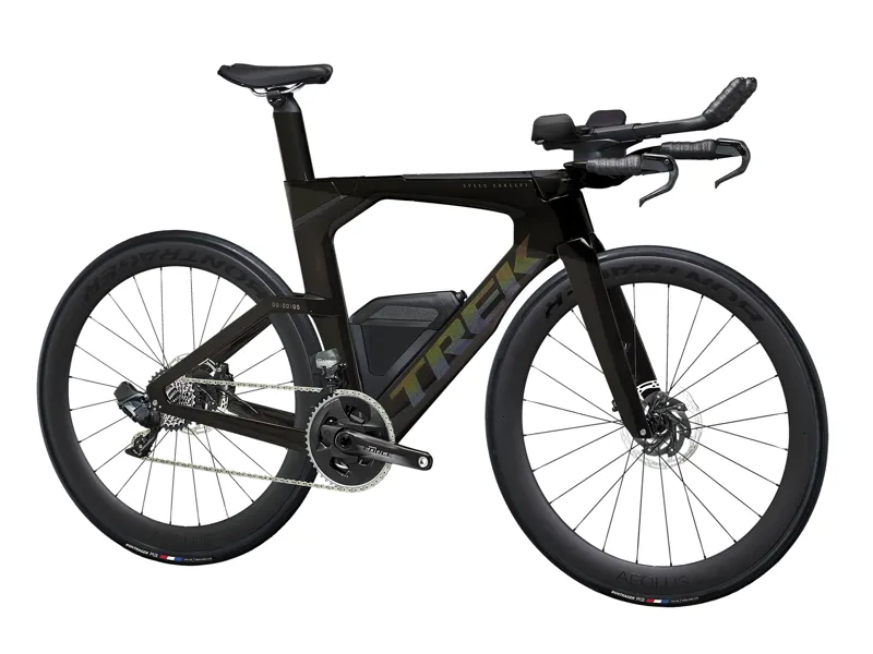 2022 Trek Speed Concept SLR 7 eTap Tri Bike in Deep Smoke Gloss B