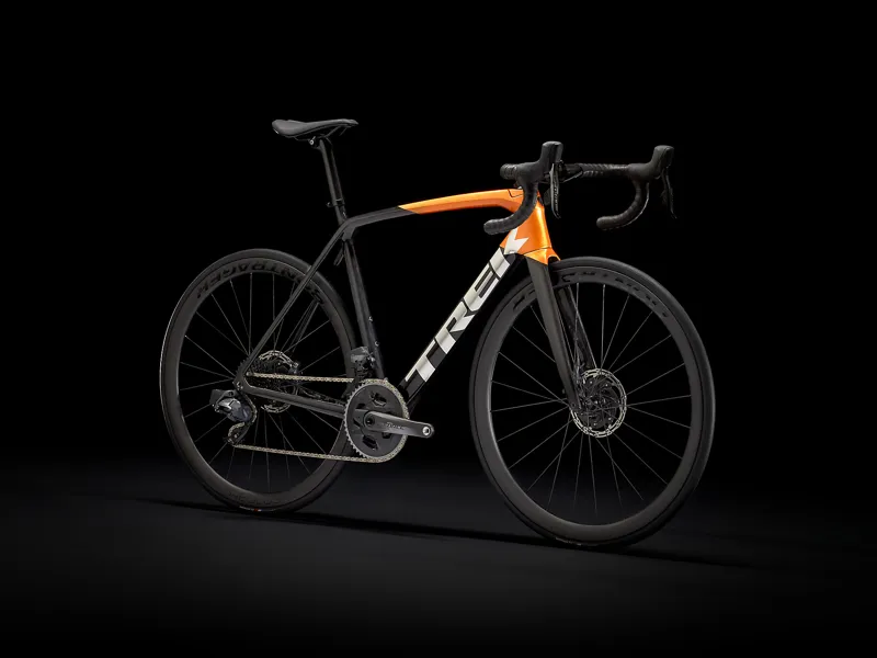 Trek Emonda SL 7 Disc eTap Road Bike Carbon Smoke Factory Orange