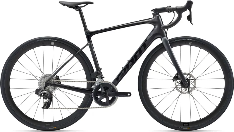 Giant Defy Advanced Pro 2 AX Carbon Road Bike in Black Chrome Black