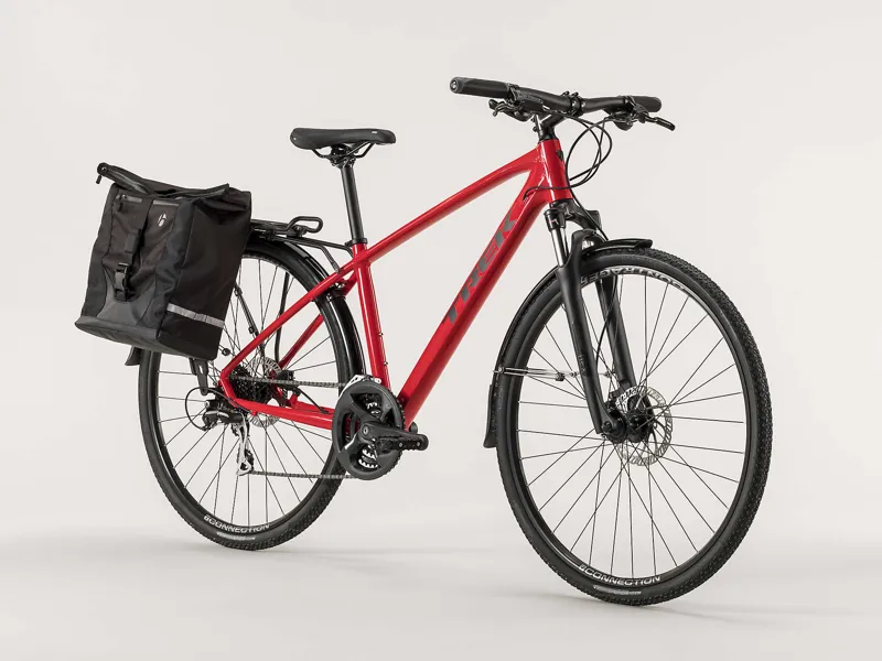 2019 Trek Dual Sport 2 Mens Hybrid bike in Viper Red