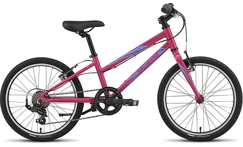 Specialized Girls Hotrock 20 6 Speed Street in Pink Blue