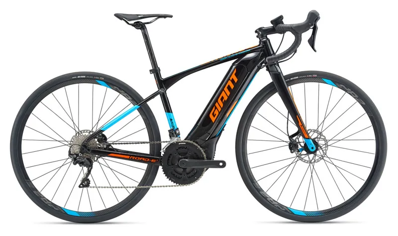 2019 Giant Road E 2 Pro 25km Mens Electric Hybrid bike in Black