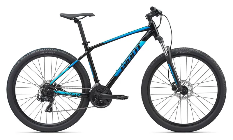 Giant ATX 2 26 GE Hardtail Mountain Bike Metallic Black Blue XS
