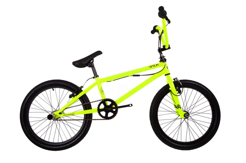 Diamond Back Option 20 inch Wheel BMX in Yellow