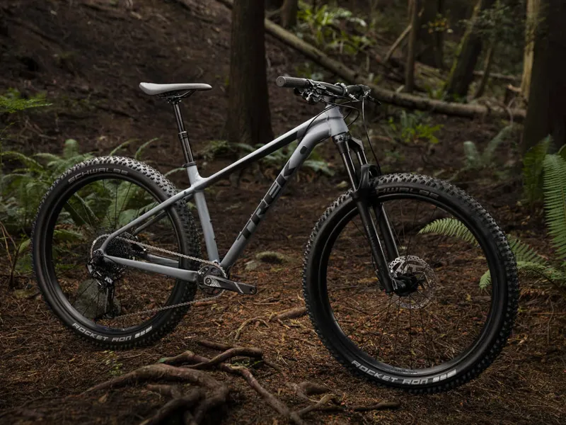 2019 Trek Roscoe 8 Hardtail Mountain Bike in Grey