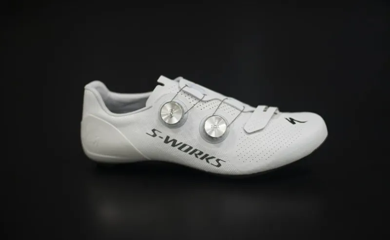Specialized S-Works 7 Carbon Road Bike Shoe in White Specialized S-Works 7 Carbon Road Bike Shoe in White