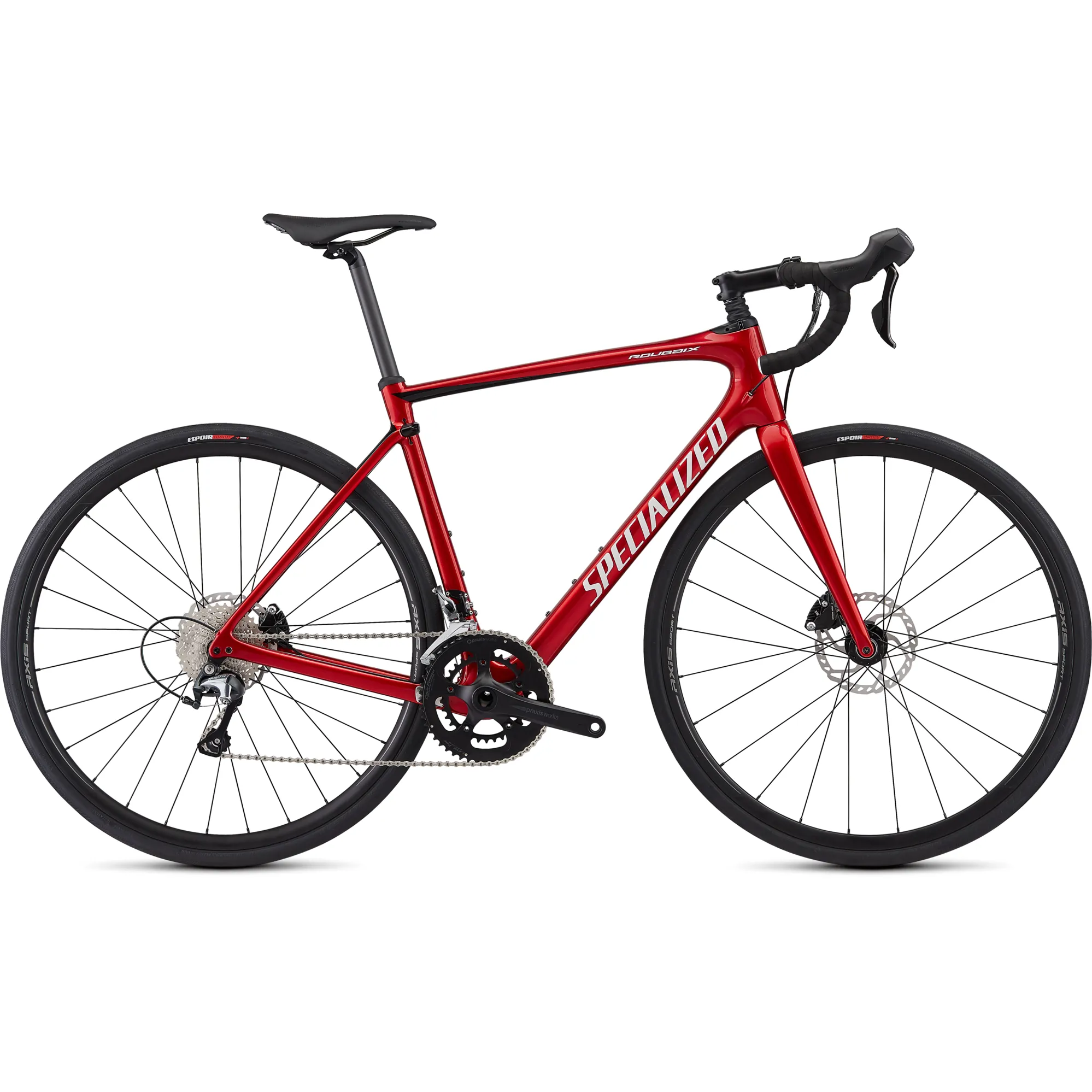 2019 Specialized Roubaix Hydraulic Disc Road Bike in Red