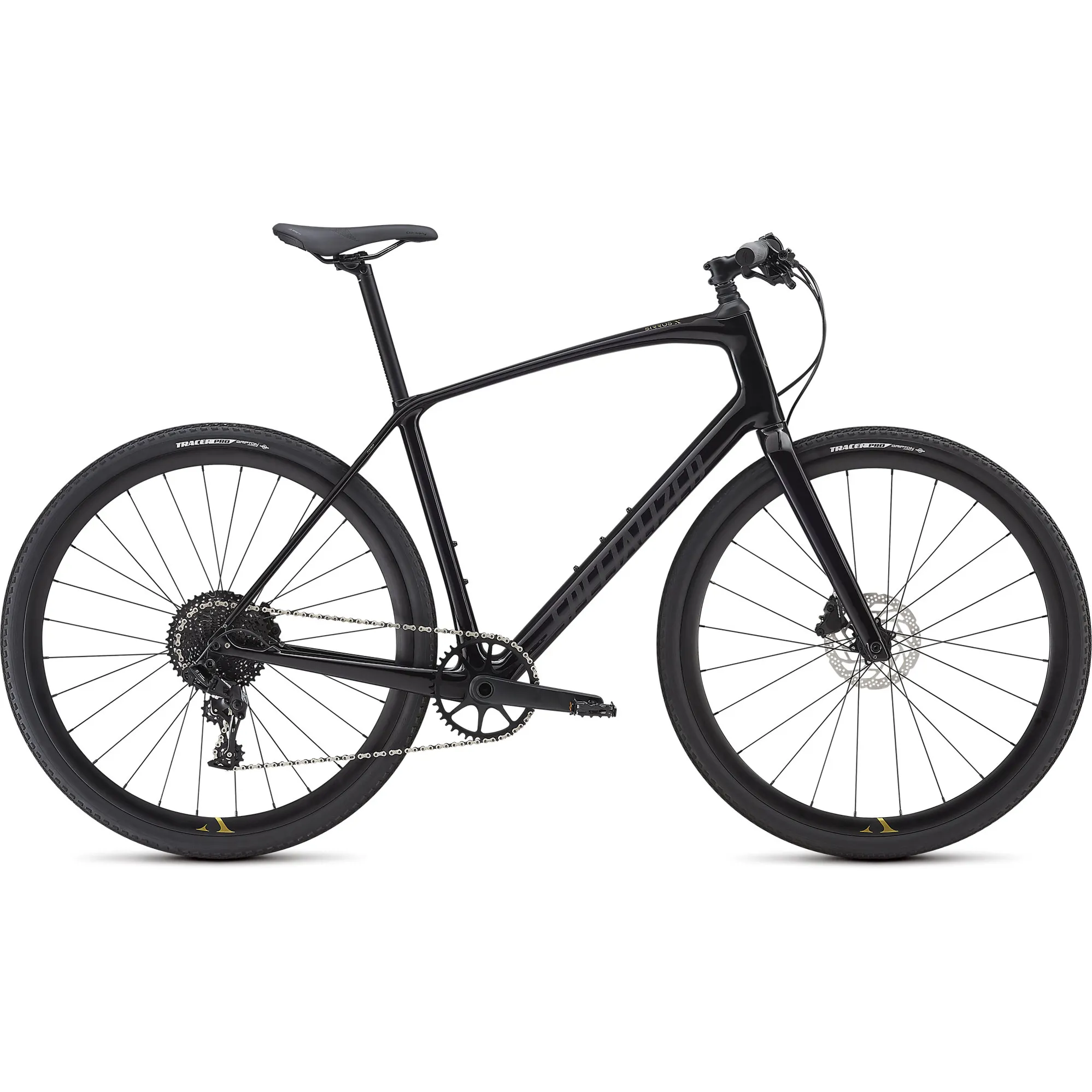 2019 Specialized Sirrus X Comp Mens Carbon Flat bar Urban bike Black