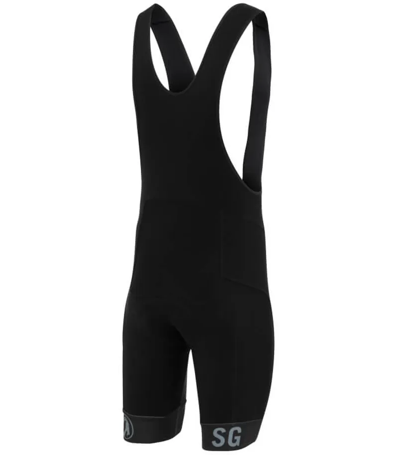 Stolen Goat Orkaan Mens Weatherproof Bib Shorts Black