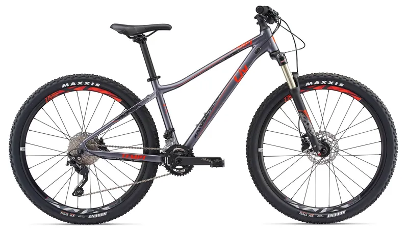 2018 Liv Tempt 1 Hardtail MTB In Dark Silver