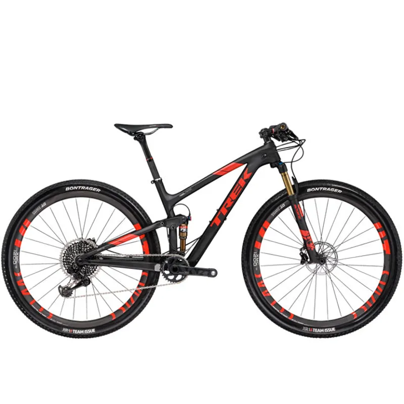 2018 Trek Top Fuel 9.9 RSL Full Suspension Mountain Bike Black