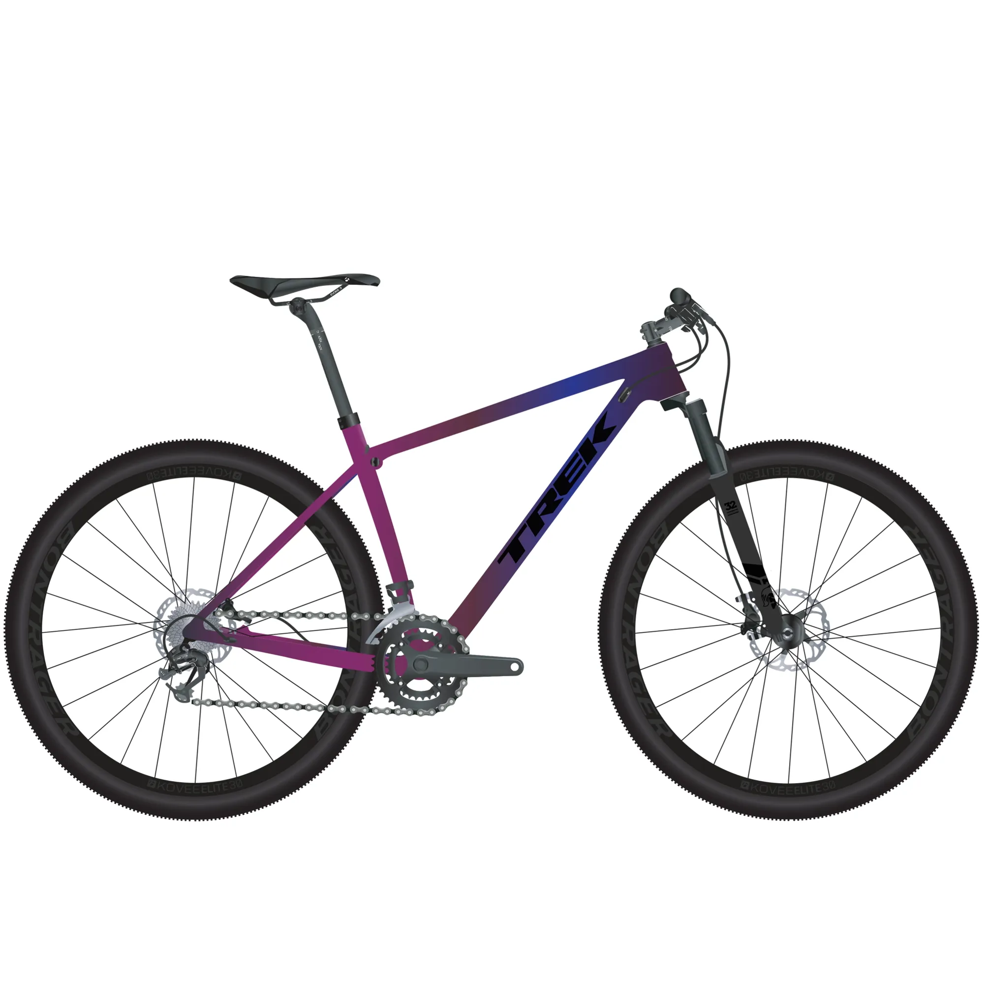 Trek 9.8 carbon hardtail hotsell
