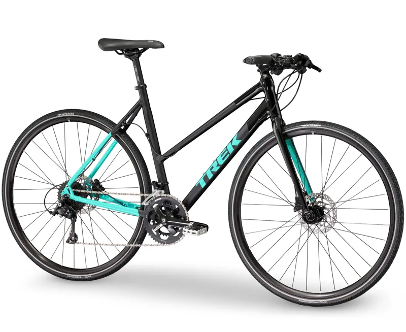 Trek Zektor 3 Stagger Hybrid Bike Black