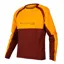 Endura MT500 Burner Long Sleeved MTB Jersey in Orange