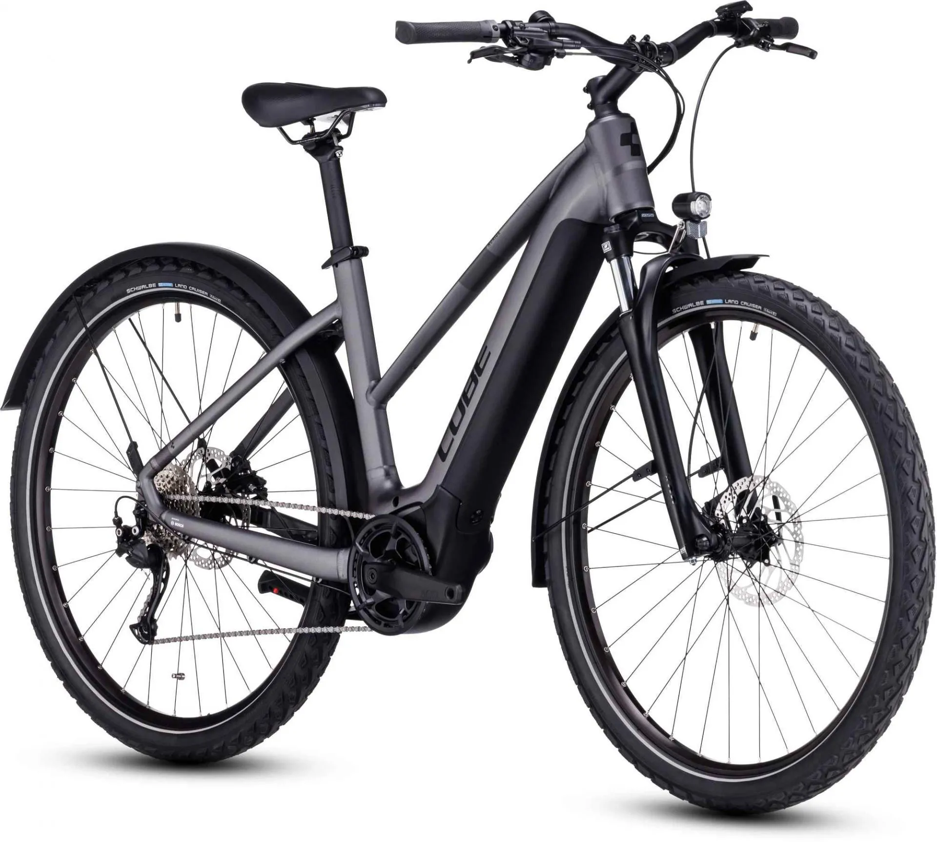 Cube Nuride Hybrid Pro 625 Allroad Reichweite Cube Nuride Hybrid Performance 625 Allroad Electric bike Graphite