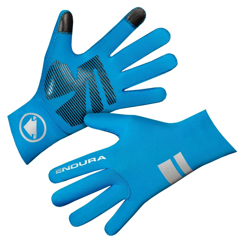 Endura neoprene cycling gloves top