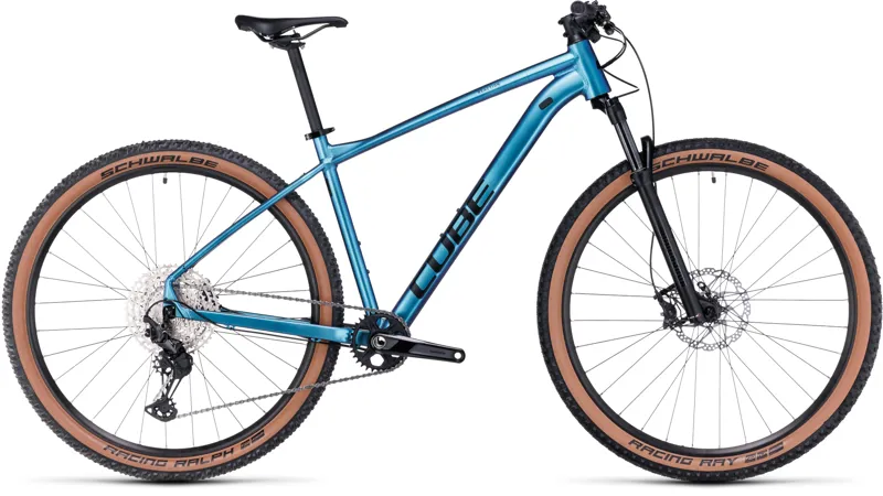 Cube bike blue best sale