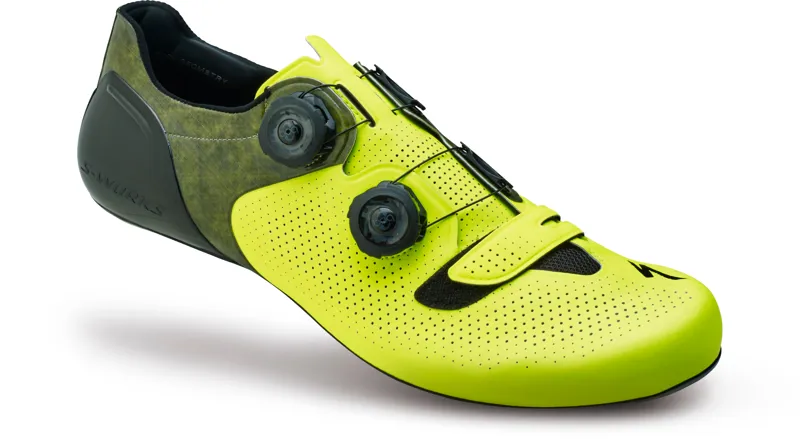 Specialized S Works 6 Road Shoe Neon Yellow