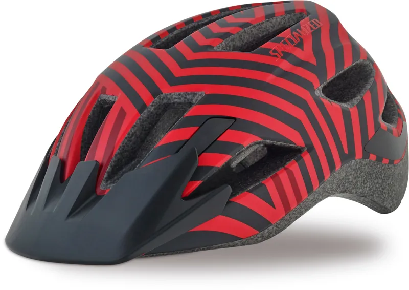 Specialized Shuffle Youth Helmet in Red Black Razzle