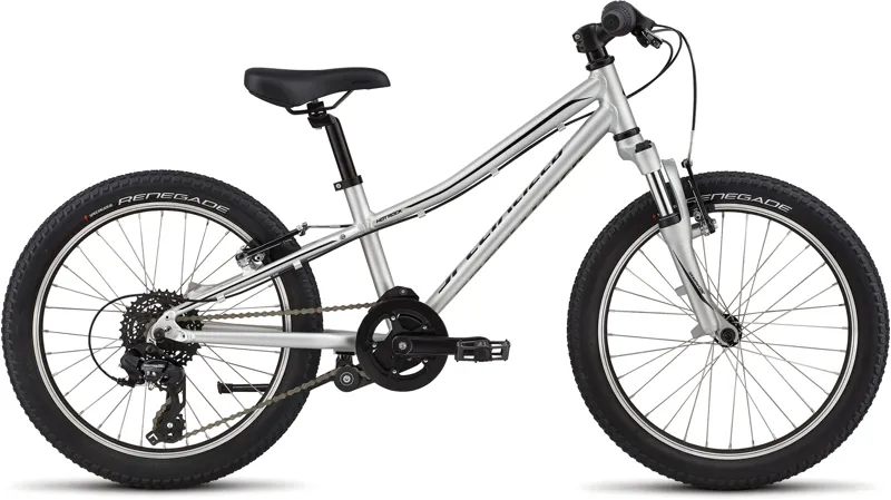 2018 Specialized Hotrock 20 inch Childs Bike in Light Silver Blac