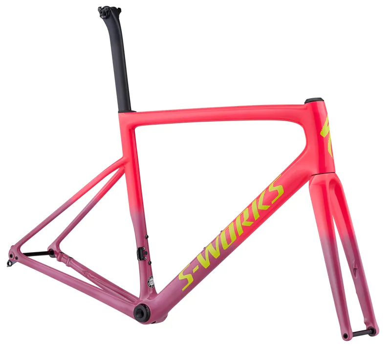 2019 Specialized S Works Tarmac Disc Carbon Frameset in Pink
