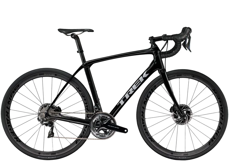 2018 Trek Domane SLR 8 Disc Mens Endurance Road Bike in Black