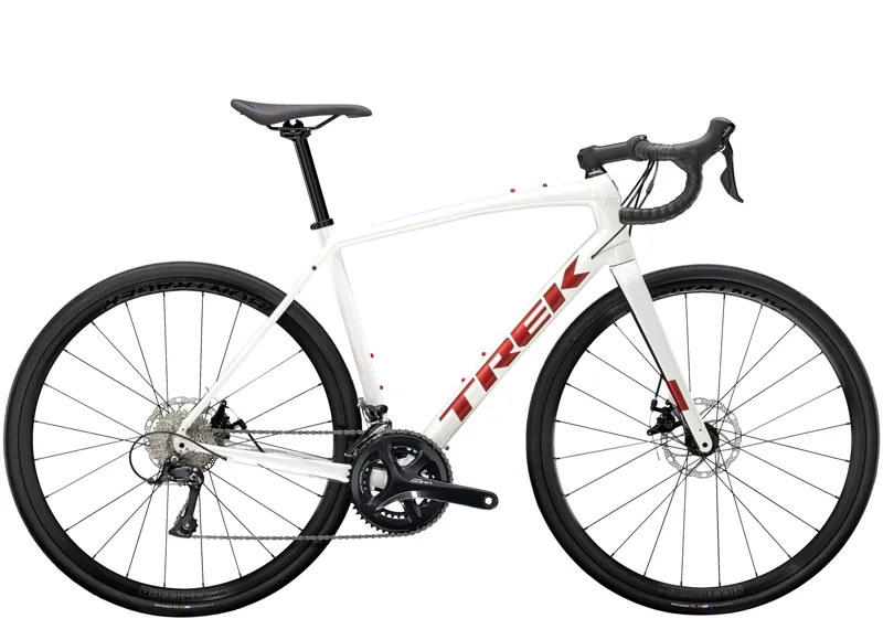 Trek Domane AL 3 Disc Road Bike Crystal White Matte Black