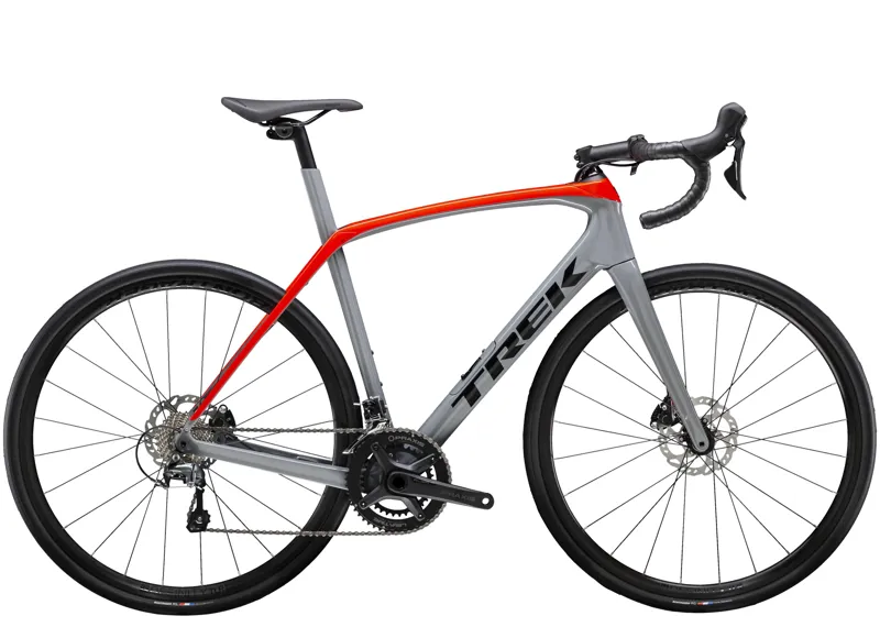 Trek Domane SL 4 Disc Carbon Road Bike in Red