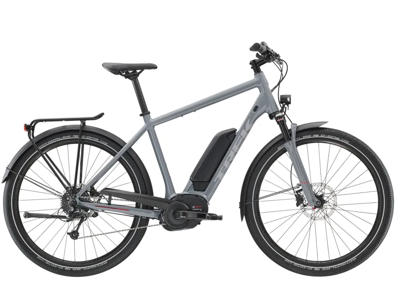 2019 Trek UM5+ Mens Hybrid E-bike in Grey